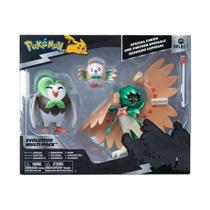 Pokemon - Pack de Evolução - Rowlet, Dartrix e Decidueye