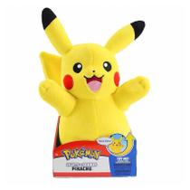 Pokemon Pelucia Pikachu Com Luz E Som 2610 Sunny