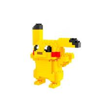 Pokemon Pikachu 115 170pçs Nano Bloco Micro Blocos De Montar