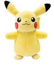 Pokémon Pikachu Pelúcia de 40 cm com tecido de veludo exclusivo e detalhes autênticos