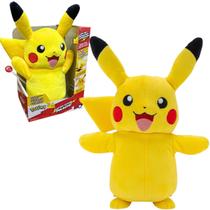 Pokémon Pikachu Pelucia De Luxo Com Luz E Som, Sunny 2613