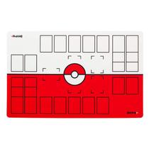 Pokémon Playmat The Gaming Mat Company 2 jogadores vermelho e branco