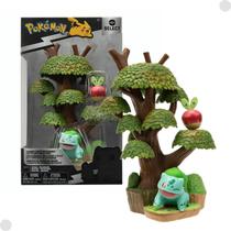 Pokémon Playset 15cm Floresta com Bulbassauro e Applin 3284 Sunny