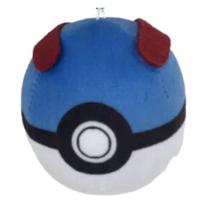 Pokémon Pokebola Great Ball Pelúcia 8cm Pikachu Bulbassauro