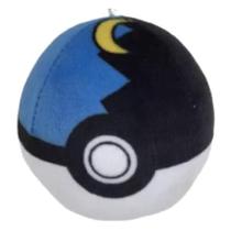 Pokémon Pokebola Moon Ball Pelúcia 8Cm Pikachu Bulbassauro