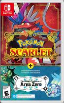 Pokémon Scarlet + The Hidden Treasure of Area Zero Bundle - SWITCH EUA - Atlus