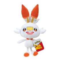 Pokemon Sword &amp Shield Official 8" Plush - Scorbunny