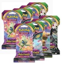 Pokemon Sword and Shield Vivid Voltage Sleeved Boosters - 8 Pacotes Aleatórios