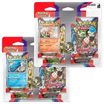 Pokémon TCG: 2 Quad Pack SV1 Escarlate e Violeta - Arcanine e Dondozo