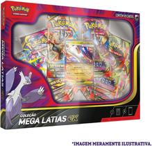 Pokémon tcg baralho de batalha mega latias ex oficial copag
