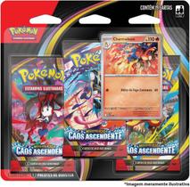 Pokémon Tcg Blister Triplo Caos Ascendente Me04 Copag Pokémon Tcg Blister Triplo Caos Ascendente Me04 Copag