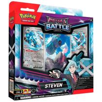 Pokémon TCG Box Batalha de Rivais Steven Copag