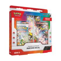 Pokémon TCG Box Coleção Ilustração Parceiro Inicial Serie 2 Pokémon TCG Box Coleção Ilustração Parceiro Inicial Serie 2