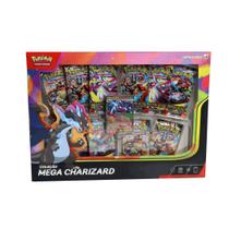 Pokémon TCG Box Coleção Mega Charizard X ex Copag