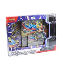 Pokémon TCG Box Lendas Implacáveis Zacian Ex Copag Pokémon TCG Box Lendas Implacáveis Zacian Ex Copag