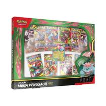 Pokémon TCG Box Mega Venusaur ex Fogo Fantasmagorico Copag