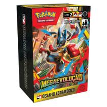 Pokémon TCG Box Megaevolução Desafio Estrategico Copag Pokémon TCG Box Megaevolução Desafio Estrategico Copag