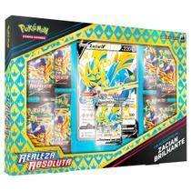 Pokémon TCG: Box Realeza Absoluta Coleção Especial Zacian Brilhante