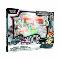Pokémon TCG Box Victini de Unova Fogo Branco e Raio Preto