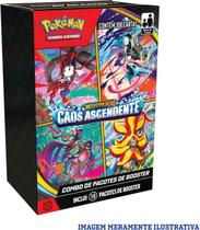 Pokémon Tcg Combo Booster Caos Ascendente 108 Cartas Copag Pokémon Tcg Combo Booster Caos Ascendente 108 Cartas Copag