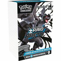 Pokémon TCG Combo de 18 Boosters Raio Preto Copag Pokémon TCG Combo de 18 Boosters Raio Preto Copag