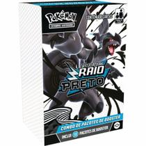 Pokémon TCG Combo de 18 Boosters Raio Preto Copag Pokémon TCG Combo de 18 Boosters Raio Preto Copag