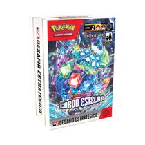 Pokemon TCG Desafio Estrategico Escarlate e Violeta 7 Coroa Estelar Copag - 34672