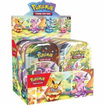 Pokémon TCG Escarlate e Violeta Evoluções Prismáticas Mini Tin