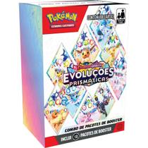 Pokémon TCG Evoluções Prismaticas Pacote 18 Boosters Copag Pokémon TCG Evoluções Prismaticas Pacote 18 Boosters Copag
