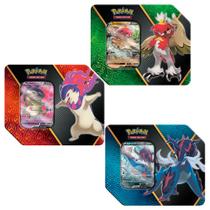 Pokémon TCG: Latas Poderes Divergentes - Decidueye + Typhlosion + Samurott