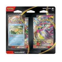 Pokémon TCG MegaEvolução Kit 4 Pacotes Booster - 25 Cartas Pokémon TCG MegaEvolução Kit 4 Pacotes Booster - 25 Cartas