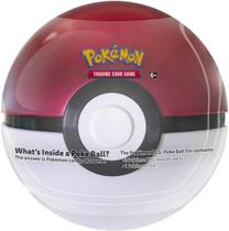 Pokemon TCG: Poke Ball Tin Red - 3 Booster Pack com 1 Moeda