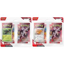 Pokémon TCG Quadruplo Rivais Predestinados Zarude e Eevee