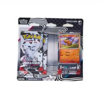Pokémon TCG Quadruplo Tepig Fogo Branco e Raio Negro Copag