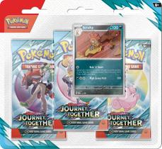 Pokémon TCG Scarlet e Violet Journey Together Blister com Scrafty