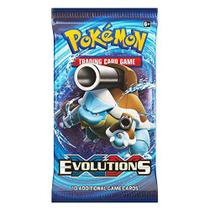 Pokemon TCG: XY Evolutions, um pacote de reforço contendo 10 C