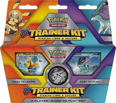 Pokemon TCG: XY Trainer Kit-Pikachu Libre e Suicune 2-Player Learn-to-Play Set (Descontinuado pelo Fabricante)
