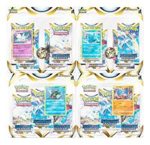 Pokémon Tempestade Prateada Kit 4 Blister Quádruplo E Triplo