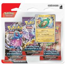 Pokémon Triple Pack EV5 Forças Temporais com 19 Cartas