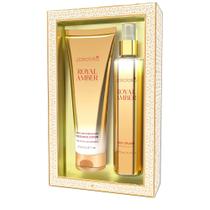 Pokoloka Kit Loção Body Splash Royal Amber 250ml + Body Lotion 240ml