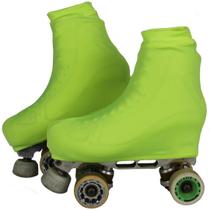 Polaina Cobre Botas Capa Para Patins Amarelo Neon