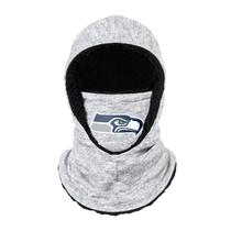 Polaina com capuz FOCO Seattle Seahawks NFL com logotipo cinza mesclado