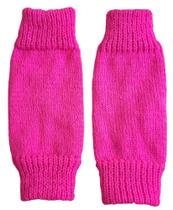 Polaina Infantil em Lã (rosa flash)
