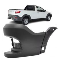 Polaina Ponteira Traseira Strada 14/... Working Direita Cinza Fiat Original