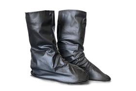 Polaina PVC Premium Sola/Ziper/tiras autocolantes Pantaneiro Preto Polaina PVC Premium Sola/Ziper/tiras autocolantes Pantaneiro Preto