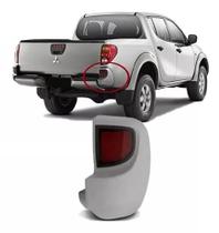 Polaina + Refletor Parachoqu Triton L200 2008 a 2016 Direito