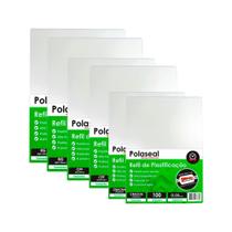 Polaseal Kit 600un Plástico para Plastificação Crachá CPF RG - Marpax