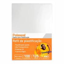 Polaseal Para Plastificação Meio Ofício 170x226x0,05 100un Polaseal Para Plastificação Meio Ofício 170x226x0,05 100un
