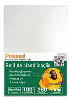 Polaseal Para Plastificação Meio Ofício 170x226x0,10 100un Polaseal Para Plastificação Meio Ofício 170x226x0,10 100un