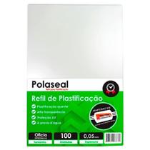 Polaseal para Plastificação Ofício 2 222x336x0,05mm 100un